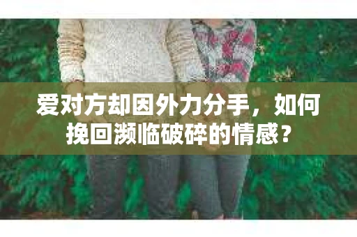 爱对方却因外力分手，如何挽回濒临破碎的情感？