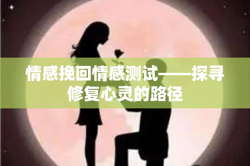情感挽回情感测试——探寻修复心灵的路径