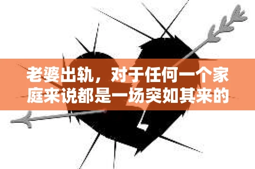 老婆出轨，对于任何一个家庭来说都是一场突如其来的风暴。面对这样的困境，如何挽回婚姻，重拾家庭的和谐，成为了许多人迫切想要了解的问题。今天，我们就来聊聊这个敏感而现实的话题——老婆出轨最好的挽回办法。