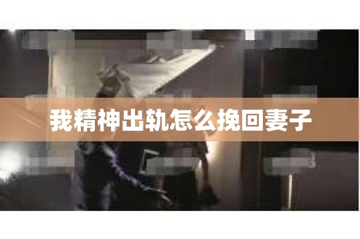我精神出轨怎么挽回妻子