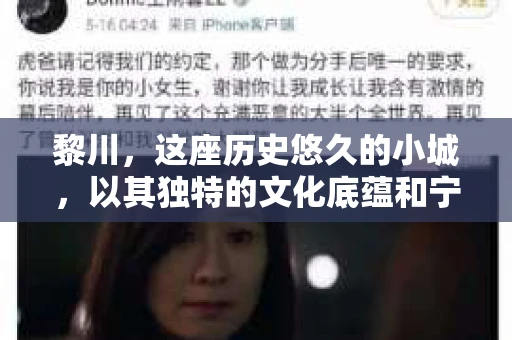 黎川，这座历史悠久的小城，以其独特的文化底蕴和宁静的生活节奏吸引着无数游客。然而，在这样一个看似平静的城市里，你是否会好奇，有没有私家侦探机构的存在呢？今天，就让我带你一探究竟。