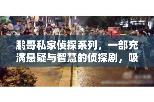 鹏哥私家侦探系列，一部充满悬疑与智慧的侦探剧，吸引了无数观众的眼球。今天，就让我带你走进这个充满神秘色彩的侦探世界，一起在线观看鹏哥私家侦探系列，感受那扣人心弦的故事情节。