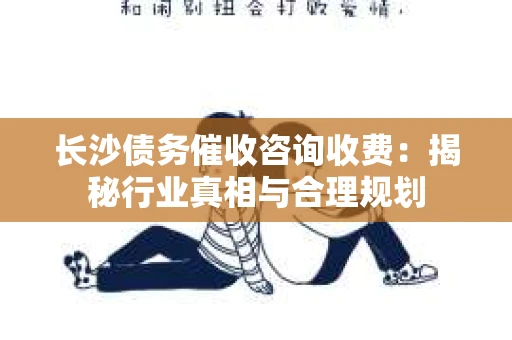 长沙债务催收咨询收费：揭秘行业真相与合理规划