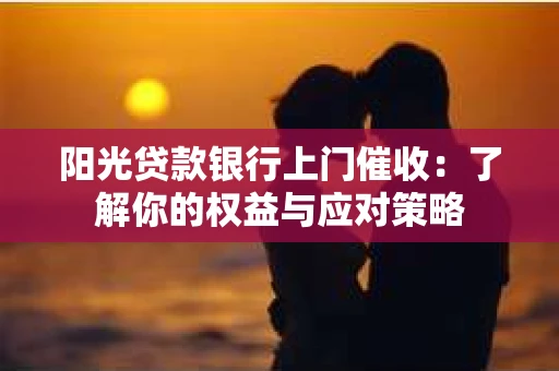 阳光贷款银行上门催收：了解你的权益与应对策略
