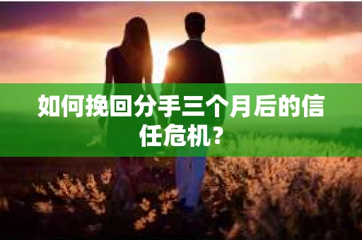 如何挽回分手三个月后的信任危机? 如何挽回分手三个月后的信任危机?