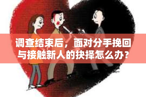 调查结束后,面对分手挽回与接触新人的抉择怎么办? 调查结束后,面对分手挽回与接触新人的抉择怎么办?