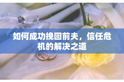 如何成功挽回前夫，信任危机的解决之道