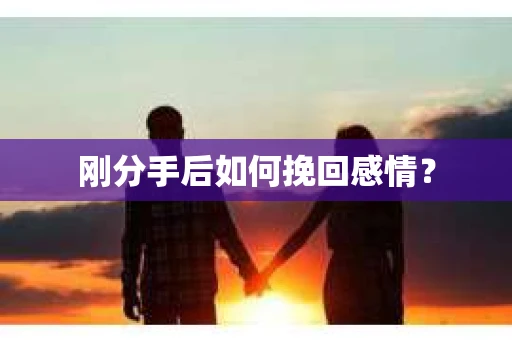 刚分手后如何挽回感情？